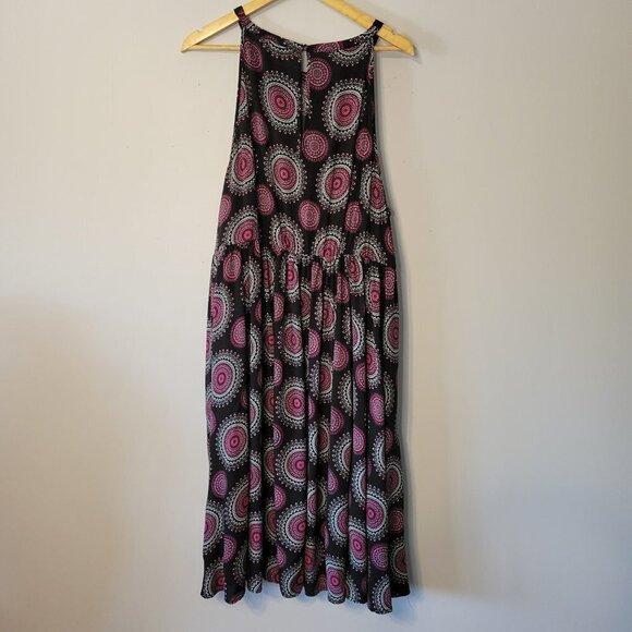 Torrid Black Mandala Medallion Print Hi Lo Dress Size 3X - Picture 8 of 11